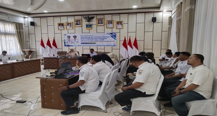 PERKUAT PERS PEMKAB, DINAS KOMINFO SELENGGARAKAN PELATIHAN MEDSOS DAN WEBSITE BAGI OPD
