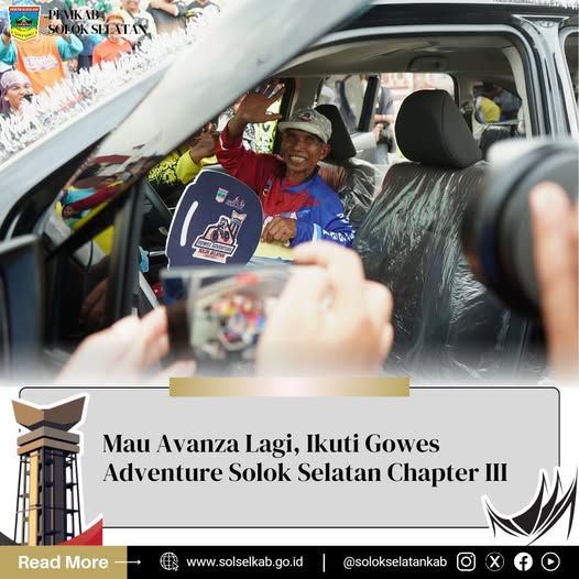 Mau Avanza Lagi, Ikuti Gowes Adventure Solok Selatan Chapter III