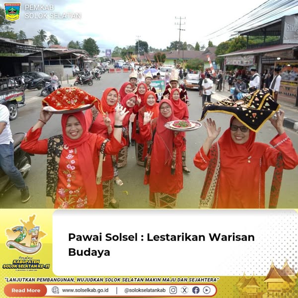Pawai Solsel : Lestarikan Warisan Budaya