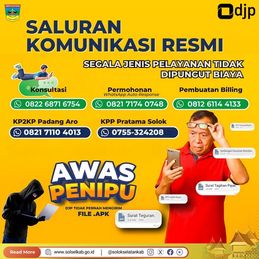 Hati-Hati Modus Penipuan Mengatasnamakan DJP.