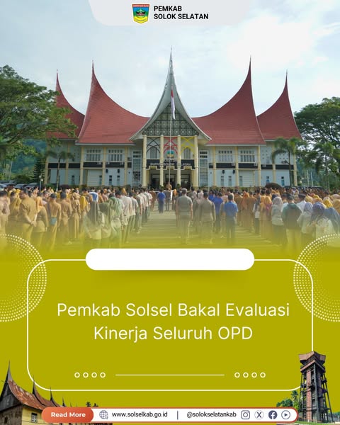 Pemkab Solsel Bakal Evaluasi Kinerja Seluruh OPD