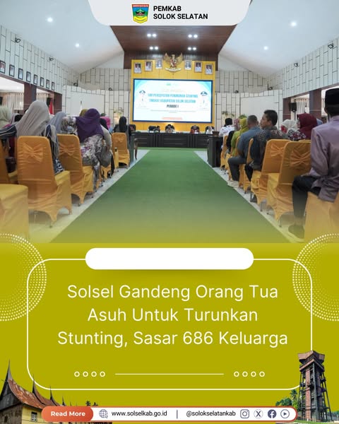 Solsel Gandeng Orang Tua Asuh Untuk Turunkan Stunting, Sasar 686 Keluarga