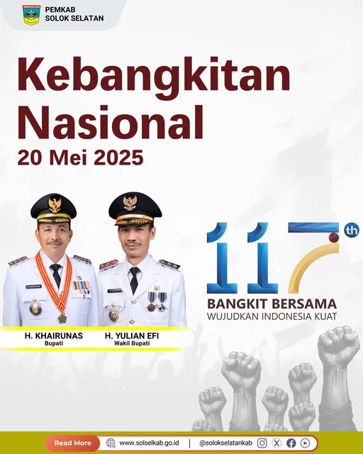 Selamat Hari Kebangkitan Nasional ke-117