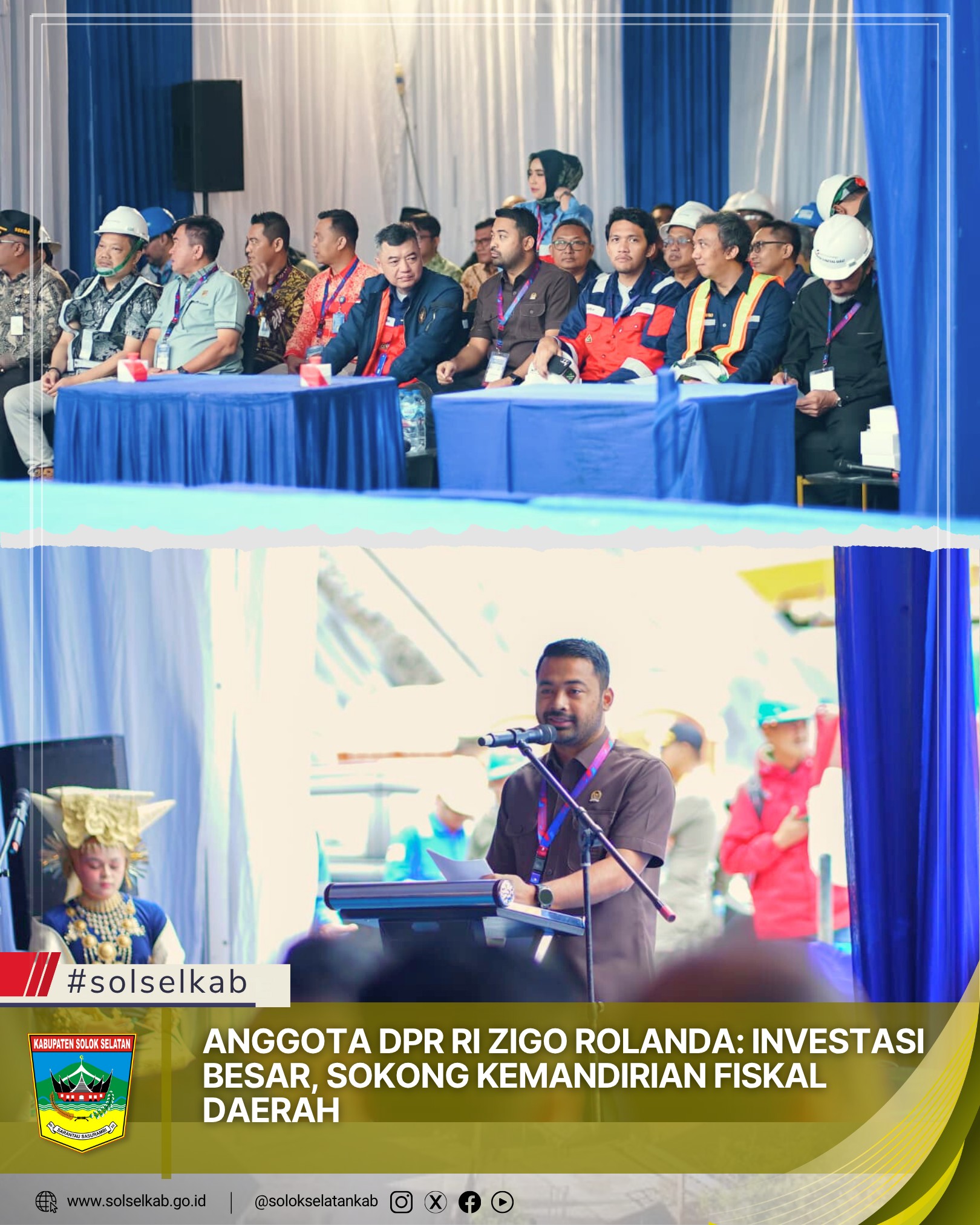Anggota DPR RI Zigo Rolanda: Investasi Besar, Sokong Kemandirian Fiskal Daerah