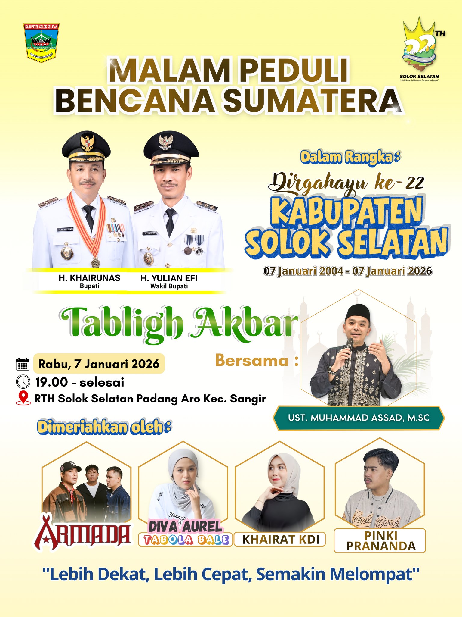 Peringatan HUT ke-22 Kabupaten Solok Selatan